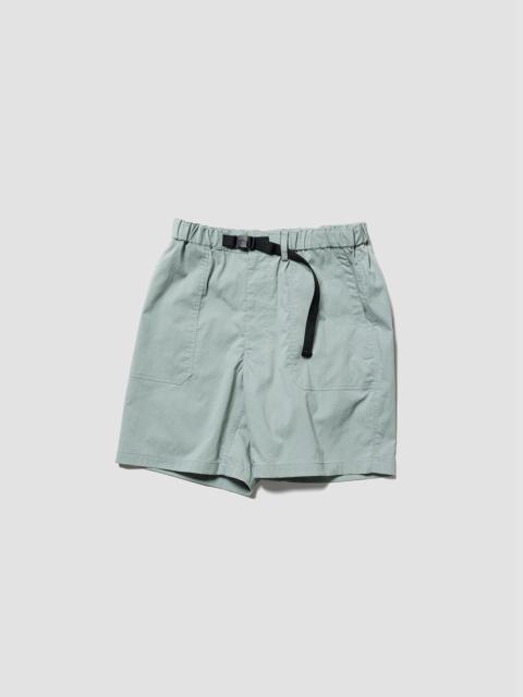 Nigel Cabourn Nanga Takibi Ripstop Field Shorts in Sage