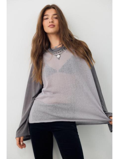 FREE PEOPLE We The Free Go Team Fine Gauge Sweater
