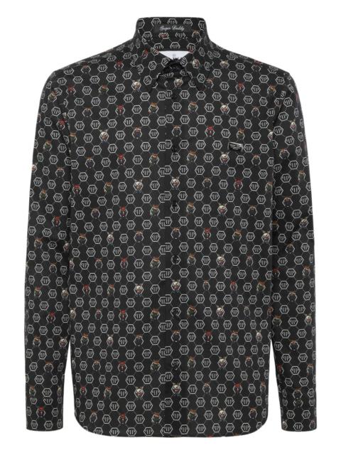PHILIPP PLEIN Sugar Daddy Monogram Fairy shirt