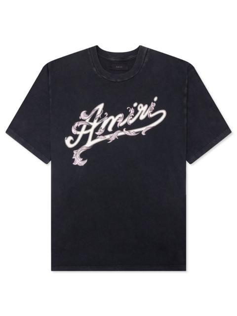 AMIRI AMIRI FILIGREE TEE - BLACK