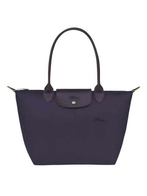 Longchamp Le Pliage Green M Tote bag Bilberry - Recycled canvas