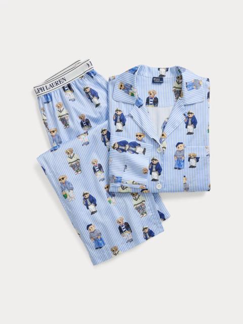 Polo Ralph Lauren Polo Bear Cotton Sateen Pajama Set