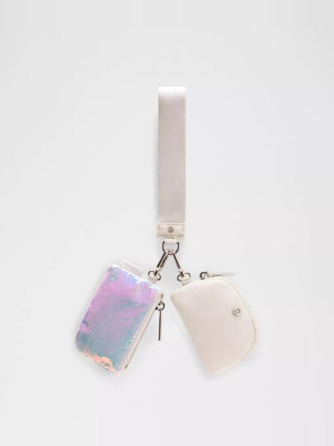 lululemon Dual Pouch Wristlet *Iridescent