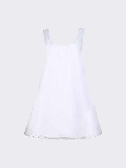 RÓHE A-line Poplin Mini Dress Optic White