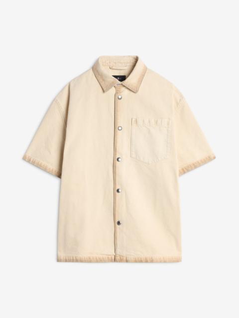 Denim Camp Shirt in Freehand