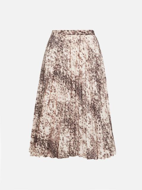 Givenchy Long Pleated Skirt