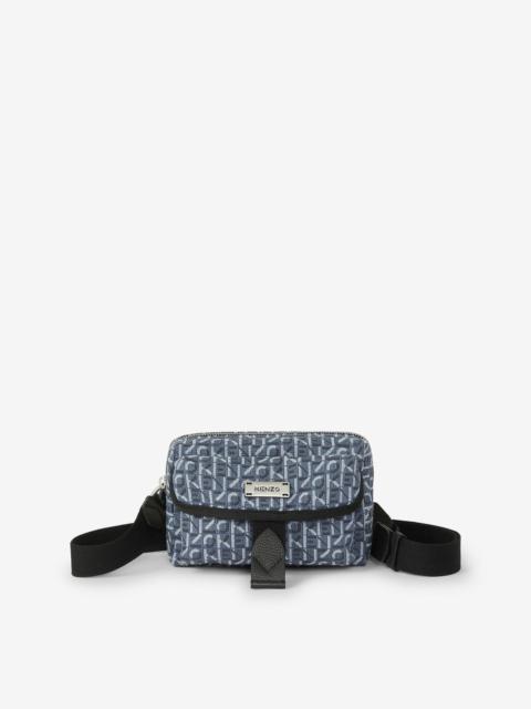 KENZO Courier jacquard mini crossbody bag