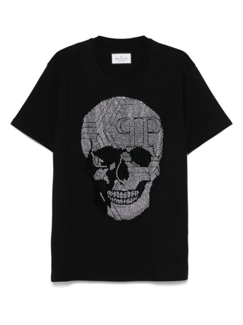 PHILIPP PLEIN Crystal-skull T-shirt