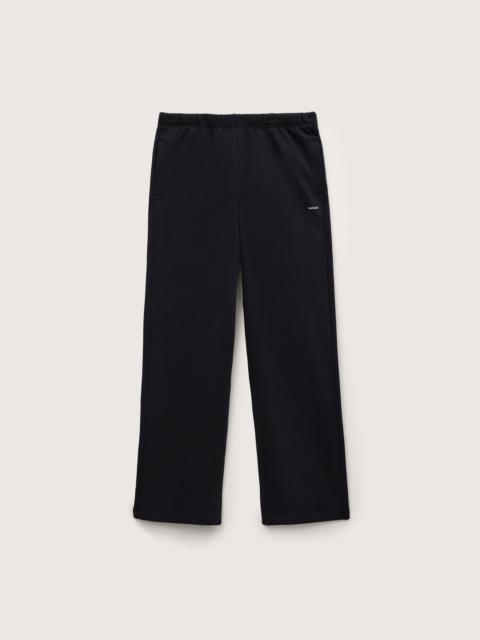 PANGAIA Mens Midweight Straight Leg Track Pants - Black