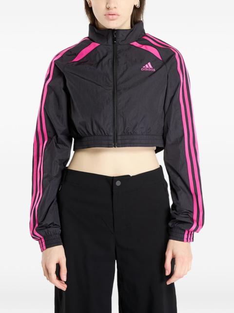 adidas Teamgeist Adicolor zip-up cropped track jacket