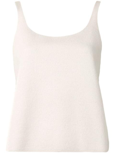 Tibi sleeveless knitted top