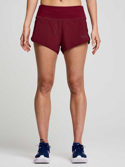 Saucony Outpace 2.5" Split Short