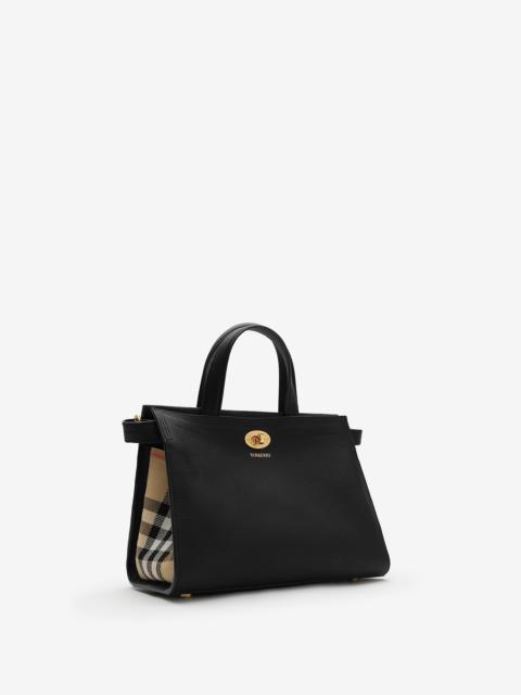 Burberry Mini Cotswolds Check Tote