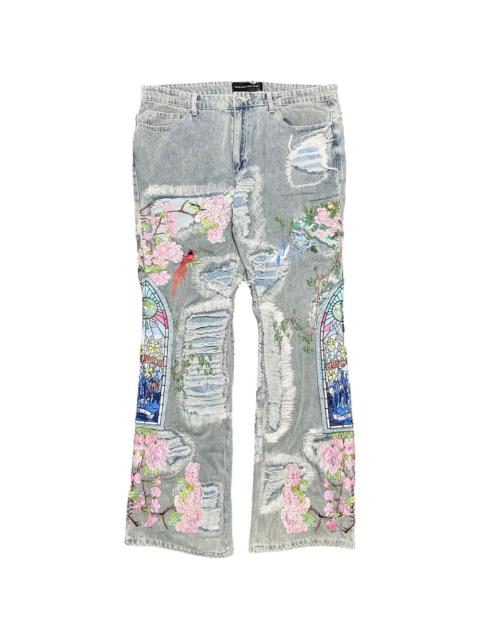 WHO DECIDES WAR Durhams Fusion ripped jeans