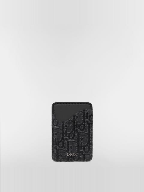 Dior Saddle Magnetic Card Holder