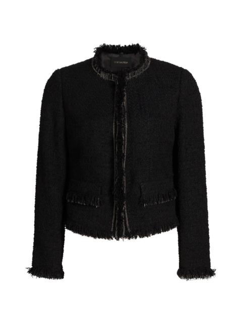 KOBI HALPERIN Women's Lando Tweed Jacket - Black