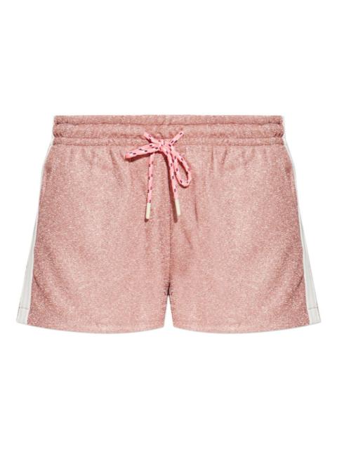 THE UPSIDE drawstring side-stripe shorts
