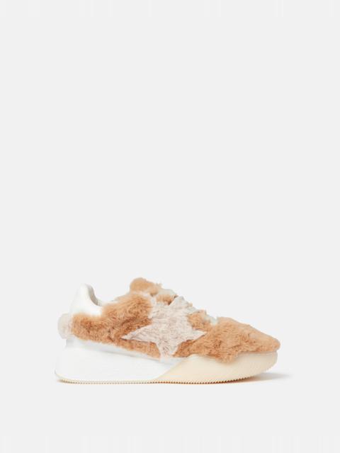 Stella McCartney Loop Shaggy Lace-Up Trainers