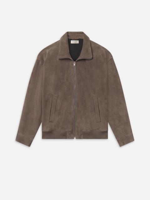 FRAME Suede Bomber