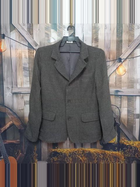 Other Designers Vintage - ISSEY MIYAKE PLANTATION Wool Blazer Jacket