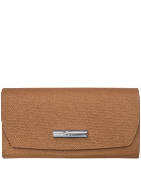 Longchamp Roseau Continental wallet Natural - Leather