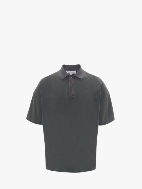 JW Anderson POLO SHIRT WITH LOGO EMBROIDERY