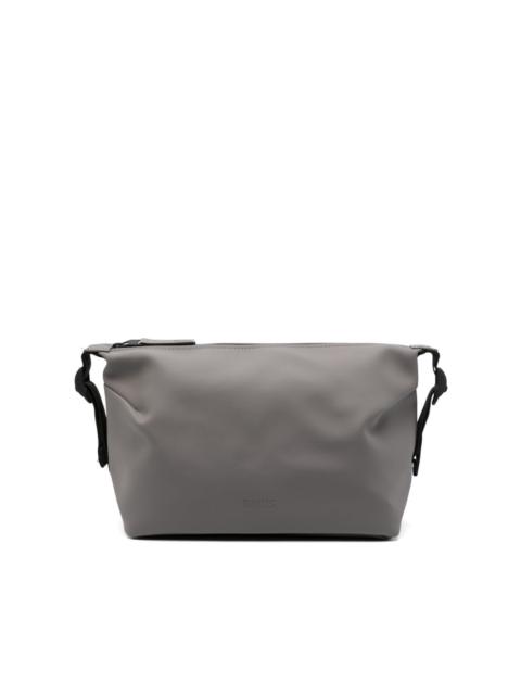 RAINS Weekend logo-embossed wash bag