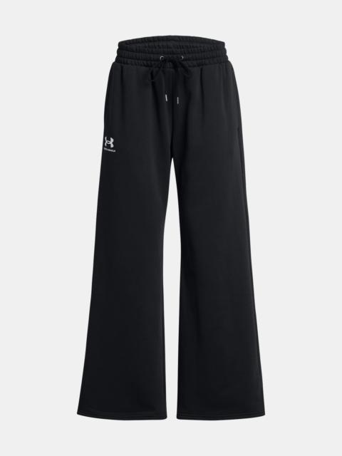 Under Armour Women's UA Icon Fleece Wide Leg Pants