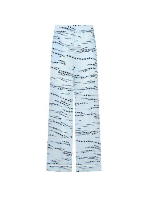 Valentino star-print trousers