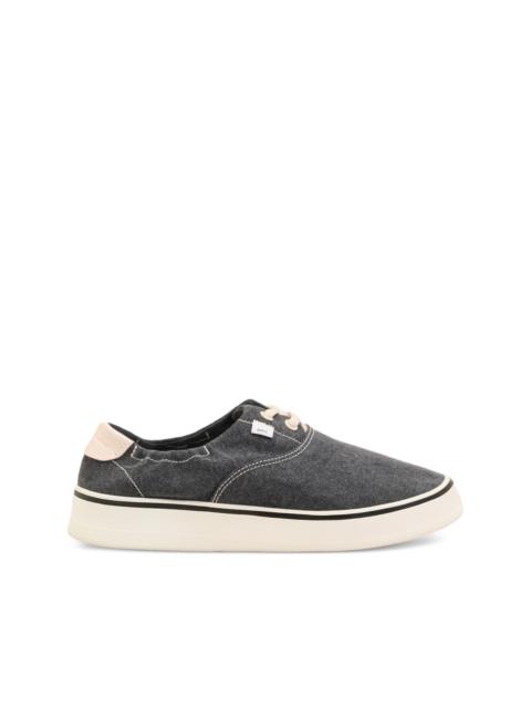 AMI Paris Tennis washed-effect sneakers