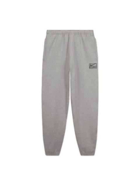 Nike Nike x Stussy Fleece Pant 'Dark Grey Heather' DO9340-063