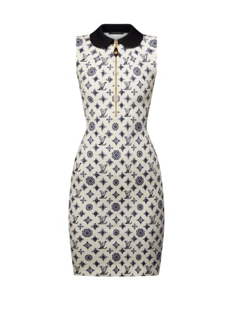 Louis Vuitton Monogram Fitted Dress