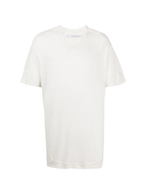 Julius drop-shoulder cotton T-shirt