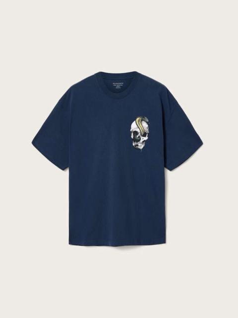 ALLSAINTS SNAKEHEAD OVERSIZED GRAPHIC T-SHIRT