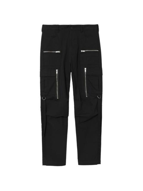 UNDERCOVER zip-detail cargo-pocket trousers