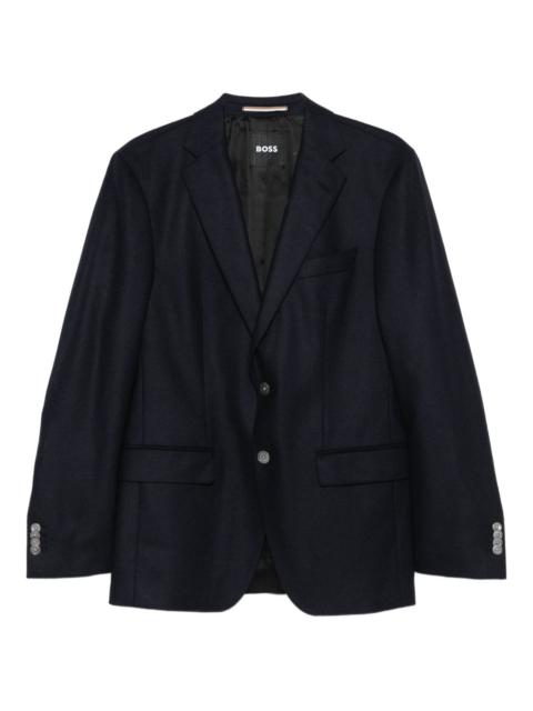BOSS single-breasted coat