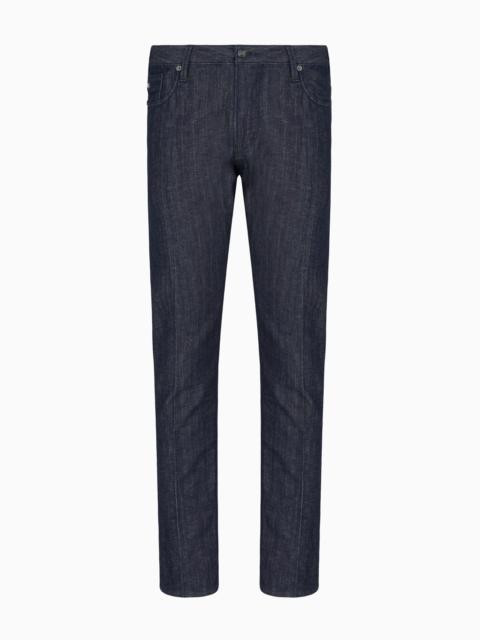 EMPORIO ARMANI J06 SLIM-FIT COMFORT-DENIM JEANS