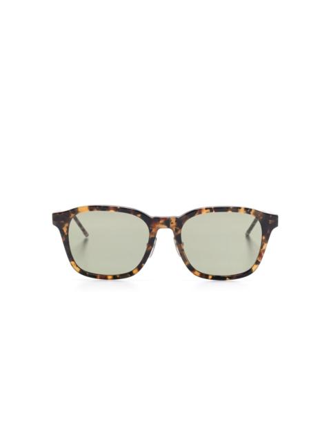 Thom Browne tortoiseshell-effect sunglasses