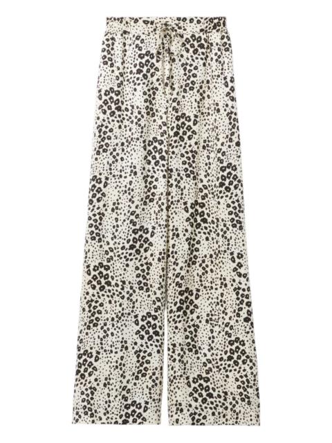 Claudie Pierlot printed drawstring trousers