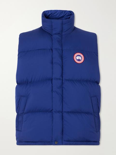 Canada Goose Sterling Logo-Appliquéd Quilted Shell Down Gilet