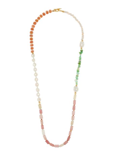 LIZZIE FORTUNATO Cabana Multi-Stone Necklace multi