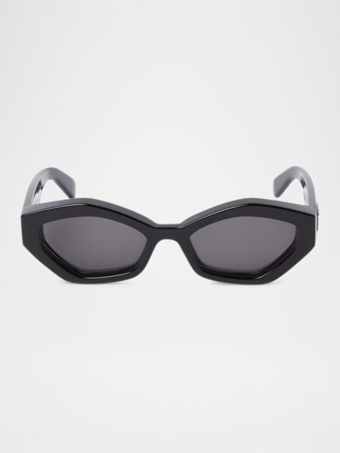 Off-White Hilo Arrow Cat-Eye Sunglasses