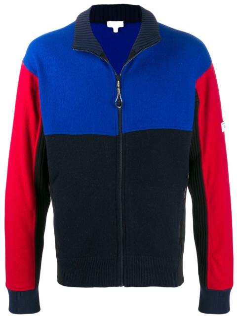 KENZO colour block knit jacket