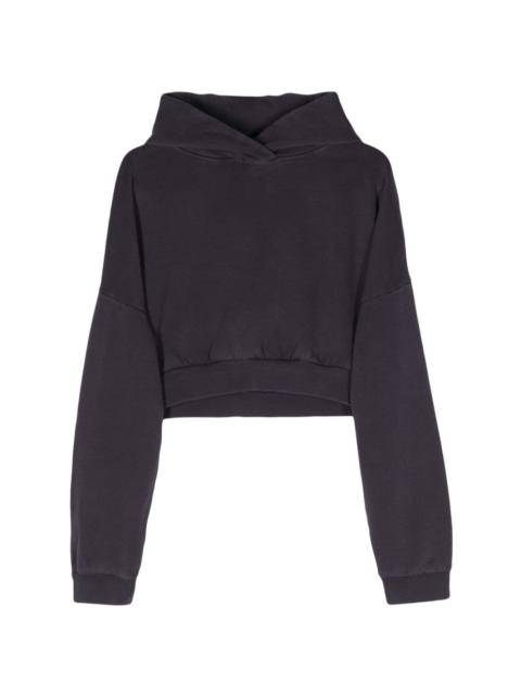 Heavy cropped hoodie