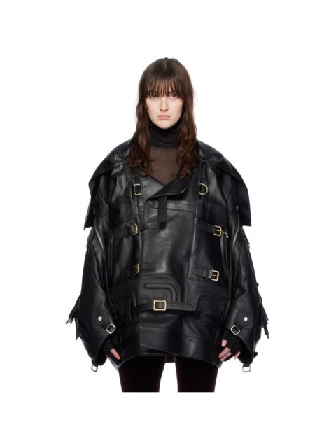 Junya Watanabe mixed-hardware buckled jacket