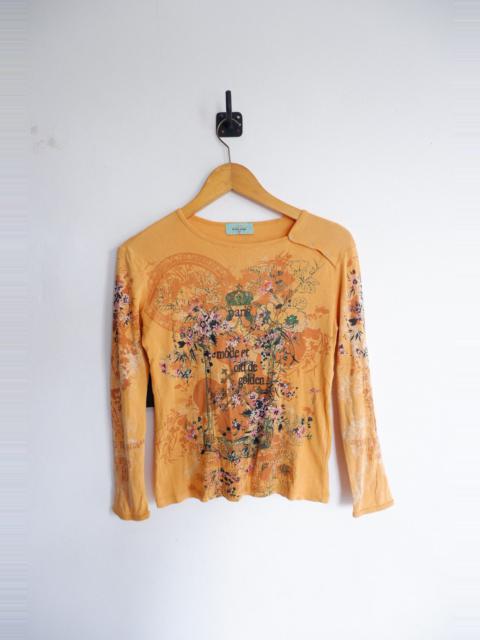 Hysteric Glamour 2000s - To The Angel Poem Long Sleeve Tshirts