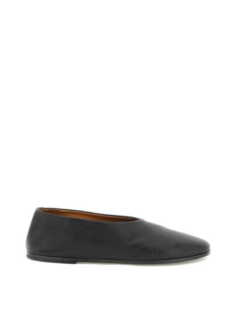 LEATHER COLTELLACCIO BALLET FLATS