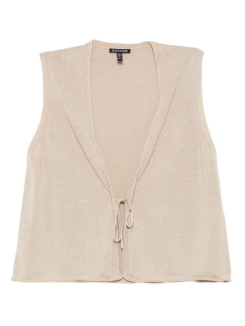 EILEEN FISHER knitted vest