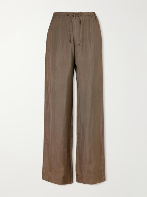 RÓHE Houndstooth Jersey Wide-leg Pants