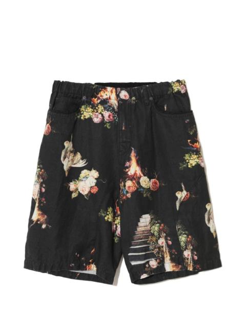 UNDERCOVER Emma printed shorts